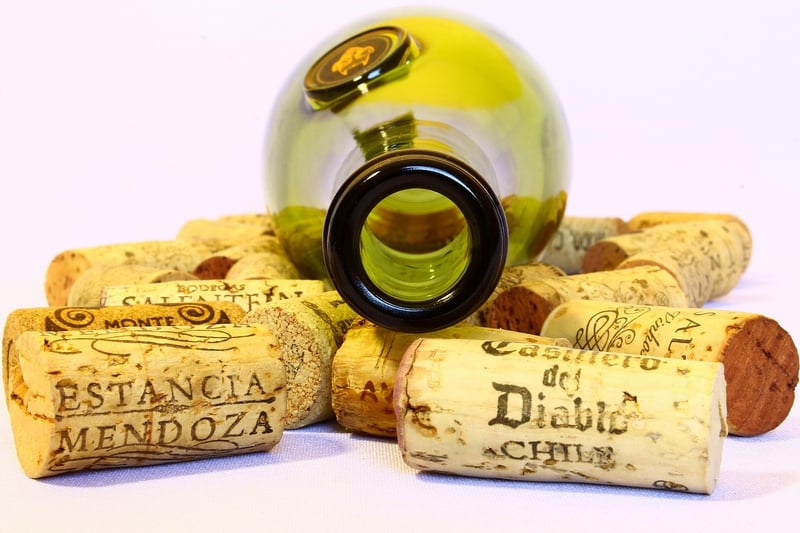 Wine Cork Keychains