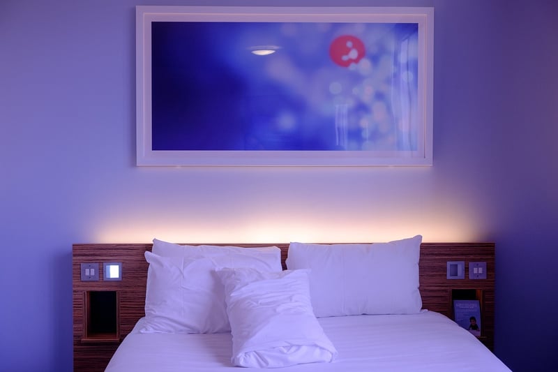 Repurposed Door Headboard